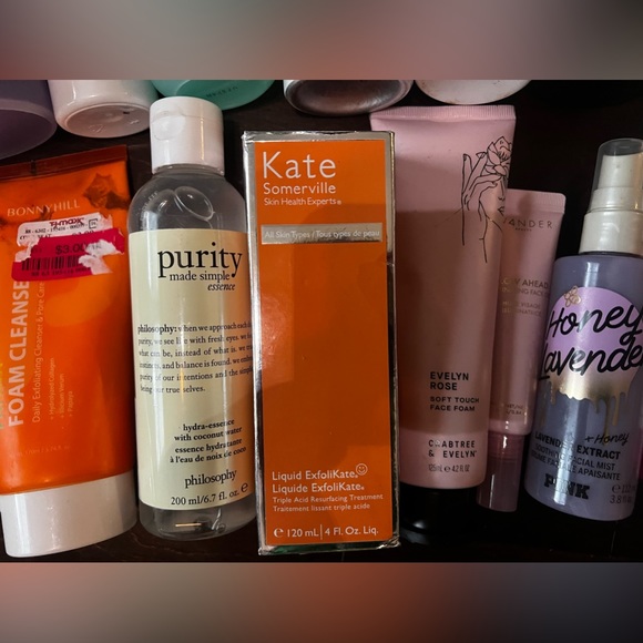 🔥 HUGE FULL SIZED BEAUTY SKINCARE MIXED HIGH END LOT KATE PHILOSOPHY, & MORE - Picture 4 of 9